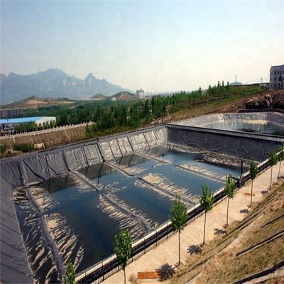 Folha de revestimento de lago de geomembrana para espirulina em espessura azul 0,2 mm-3 mm