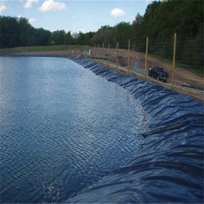 Folha de revestimento de lago de geomembrana para espirulina em espessura azul 0,2 mm-3 mm