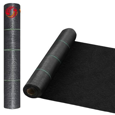 Construção Preto Branco Amarelo Cor PP Tecido Geotextil comprimento 50-100m/rolo a pedido