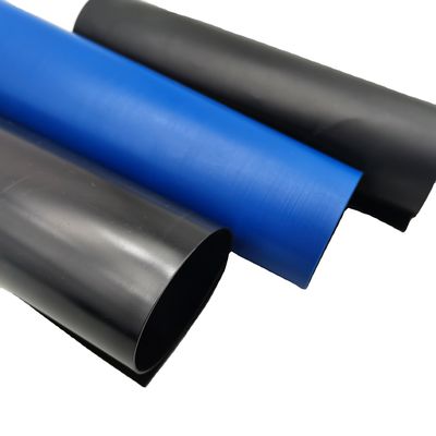 Geomembrana de HDPE 300 rolos Tanques de água Poços agrícolas Forro de plástico para barragem Largura 2m-8m Azul