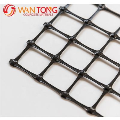 Construção rodoviária Estilo de design chinês Cercas agrícolas ao ar livre Geocomposto PP Geogrid para estacionamento
