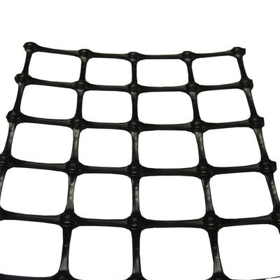 Resistência PP Geogrid plástico para estrada de entrada parede de retenção 25.4 * 25.4mm tamanho de malha