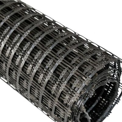 Estilo de Design Chinês Inferior Solidificação do Roteiro Biaxial Poliéster 80-80 PET Geogrid