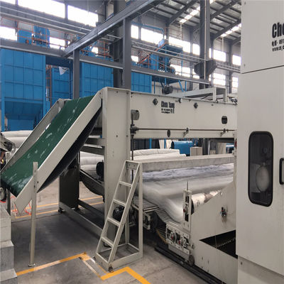 Moderno Estilo Poliéster Agulha de Filamento Contínuo Punchado Geotextil Não Tecido 200gm em Branco
