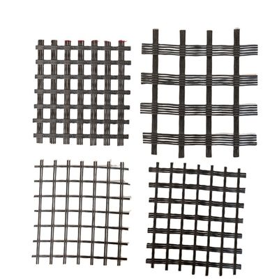 Estilo de Design Chinês Inferior Solidificação do Roteiro Biaxial Poliéster 80-80 PET Geogrid