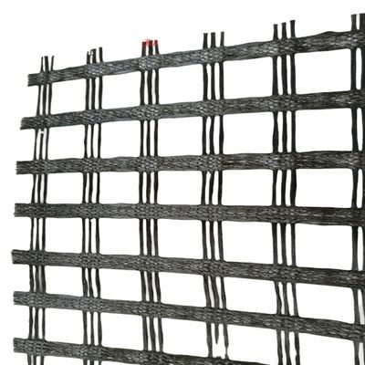Estilo de Design Chinês Inferior Solidificação do Roteiro Biaxial Poliéster 80-80 PET Geogrid