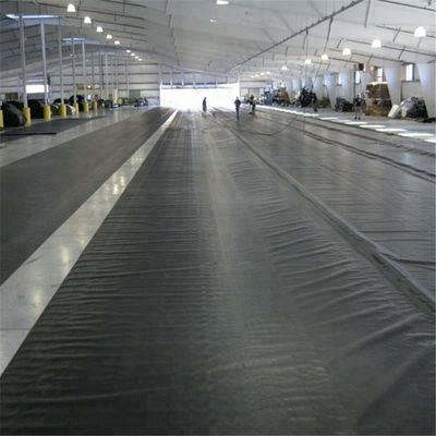 1 mm 1,2 mm 1,5 mm Geomembrana de HDPE para barragem ou lago artificial Preto Verde Azul Branco