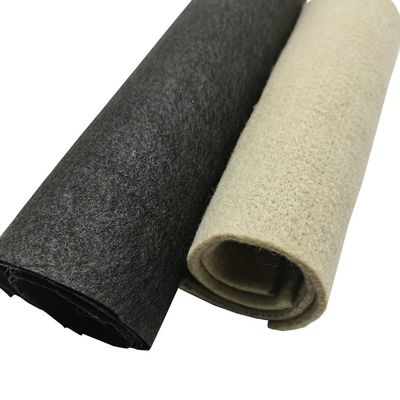 Geotextil não tecido para proteção de estradas de fibras longas ou curtas poliéster perfurado com agulha