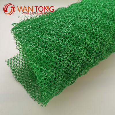 comprimento normal 50m HDPE 3D Geomat em verde preto para proteção de paisagens e encostas