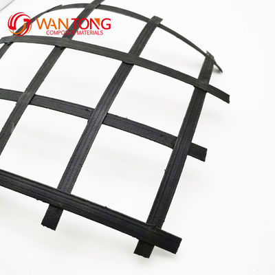 Geogrid de plástico de aço 60kn para construção de estradas Serviço pós-venda garantido