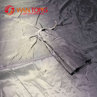 Geotubos de geotextil tecidos em PP preto para protecção de bancos e para cobertura de estradas de jardim