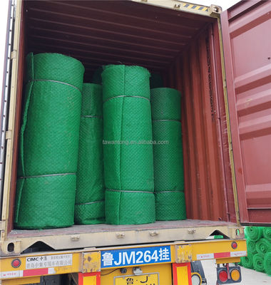 Geomata 3D preto/verde para proteção da inclinação da barragem do canal 2-5 camadas de suporte técnico online
