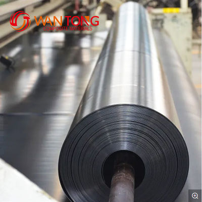 GB/ASTM GRI-GM13 Geomembrana de HDPE padrão para revestimento de biodigestor 100% material virgem