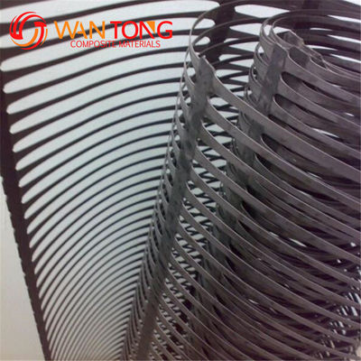 Geogrids CE/ISO9001 Certificado 50Kn/m Proteção contra inclinações Célula de solo PP HDPE Plástico Uniaxial Geogrid