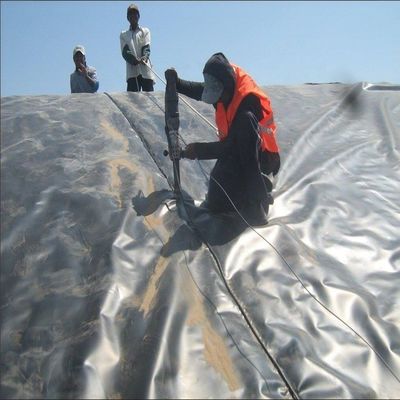2m-8m Largura Geomembrana agrícola HDPE Peixe de fazenda de lago Liner para alta flexibilidade