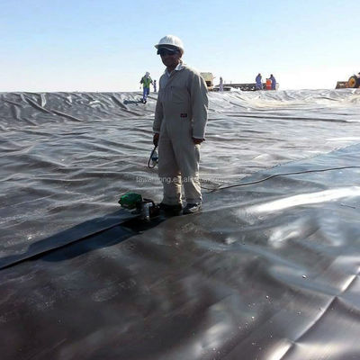 Espessura 0,2-4 mm Geomembranas de HDPE para aterros sanitários e lagoas