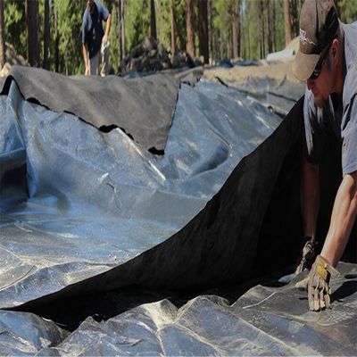 100% virgem HDPE LLDPE matéria-prima Wantong 0,5 mm Geomembrana para depósito de lixo Liner lago