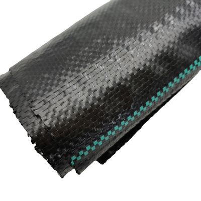 Comprimento personalizado 130GSM 170GSM Geotextil de tecido PP preto com certificado CE