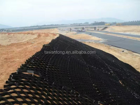 Reforço do solo de projeto tradicional Geogrid Material HDPE Geocell Gravel para calçada