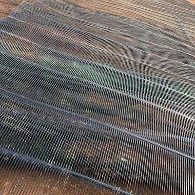 120KN HDPE Plástico Uniaxial Geogrid para estabilização geossintética 50m comprimento de rolo