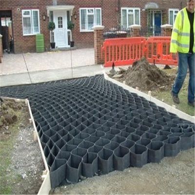 Wantong 100mm HDPE texturizado Geocell Perforado Grades de cascalho Paver Design tradicional