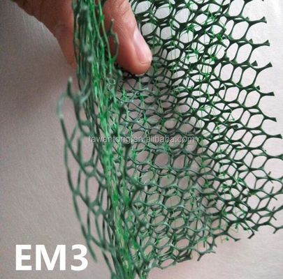 Geomata 3D de plástico de design contemporâneo para controle de erosão e rede de proteção de inclinação