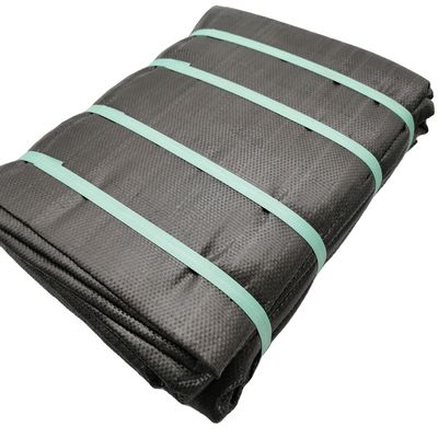Tela de revestimento do solo de revestimento de madeira de PP Geotextil para estufas e fazendas 3,81*15,24m