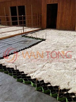 1.0-1.7MM Espessura Geocell de cascalho para aplicação em terraplanagem na construção rodoviária
