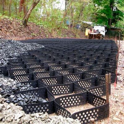 Geocélulas para proteção da inclinação das estradas de estrada HDPE Pavimentação Plastic Gravel Stabilizer