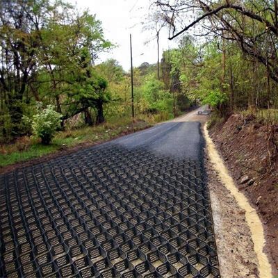 Geocélulas para proteção da inclinação das estradas de estrada HDPE Pavimentação Plastic Gravel Stabilizer