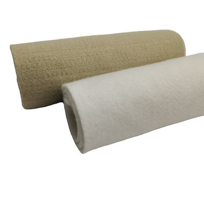 Agulha para animais de estimação de fibra curta preta, geotextil não tecido perfurado para reforço de filtragem