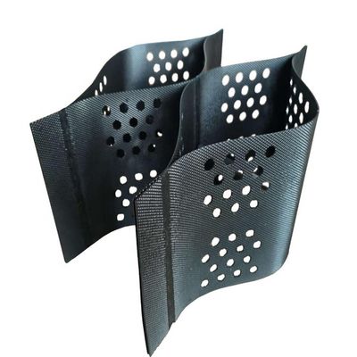 Geocélulas texturizadas/perforadas de HDPE para reforço de parede de retenção Altura 50 mm-250 mm