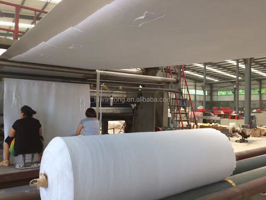 Tecido geotextil não tecido de construção rodoviária com certificação ISO9001 ISO14001 BV