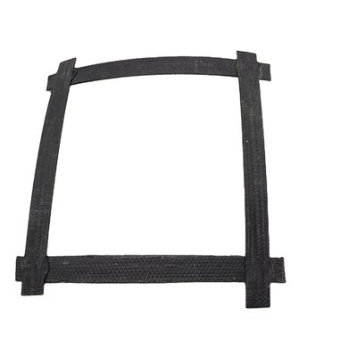 Estrada de alta resistência à tração Edifício de arame de aço PE Geogridia biaxial com certificado CE