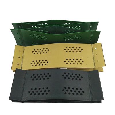 Geocelha de plástico HDPE texturizada e perfurada para construção rodoviária