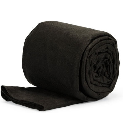 Poliéster não tecido Geotextil 250gm Agulha de tecido perfurado Fibra longa Fibra curta 400g