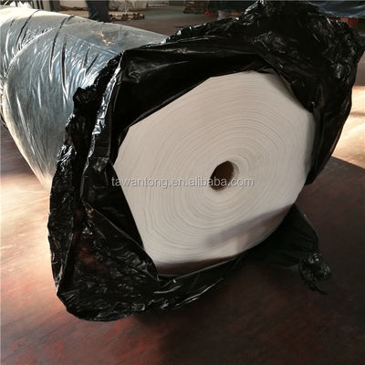Poliéster cinza de polipropileno agulha perfurada Geotextil não tecido para 100gm 1000gm