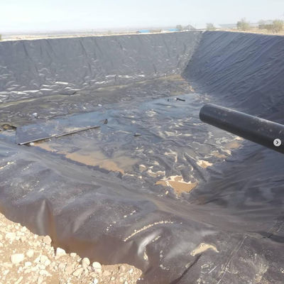 1.0 mm Espessura HDPE Geomembrana plástico lago tanque revestimento de barragem para serviço pós-venda