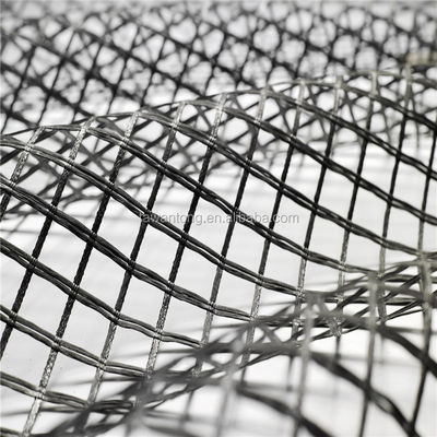 25mm*25mm Design tradicional Engenharia Civil PET Malha Geogrid Parede de retenção Geo Grid Grid