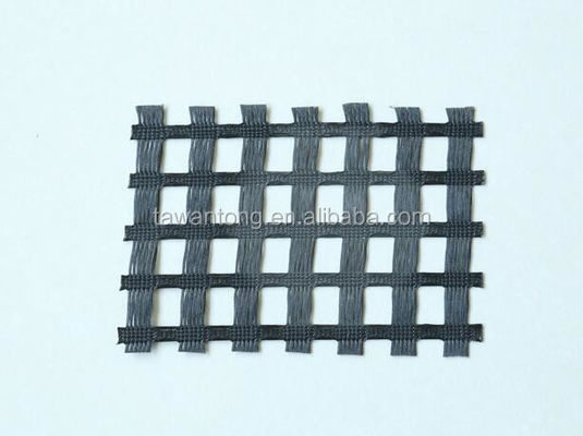 25mm*25mm Design tradicional Engenharia Civil PET Malha Geogrid Parede de retenção Geo Grid Grid