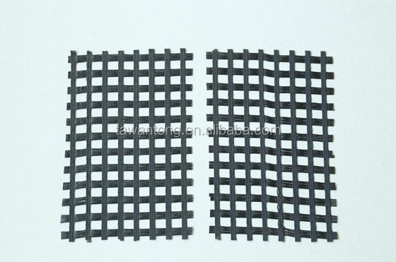 25mm*25mm Design tradicional Engenharia Civil PET Malha Geogrid Parede de retenção Geo Grid Grid