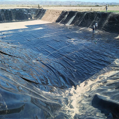 Geomembranas para PVC HDPE 0,75 mm Liner de lago de barragem e aterro sanitário de estilo chinês