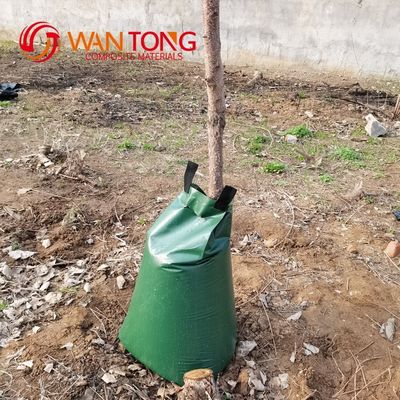 Wantong PVC 20 galões pesado fecho de fecho lento liberando saco de água árvore apoio toda a estação