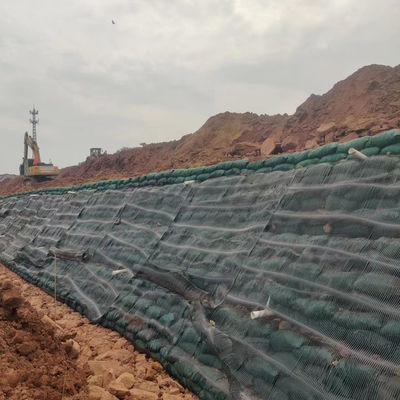 50m Geogrid de plástico para desempenho uniaxial mono-orientado de polipropileno PP HDPE