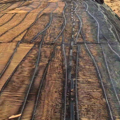 50m Geogrid de plástico para desempenho uniaxial mono-orientado de polipropileno PP HDPE