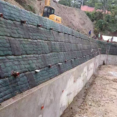 50m Geogrid de plástico para desempenho uniaxial mono-orientado de polipropileno PP HDPE