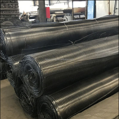 1m Largura Alta resistência PP/HDPE Geogrid de plástico uniaxial para parede de retenção 110kn/M