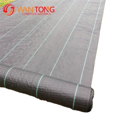 Tecido de geotextil de polipropileno, revestimento de tecido de paisagem para cobertura do solo Largura 1-6 m