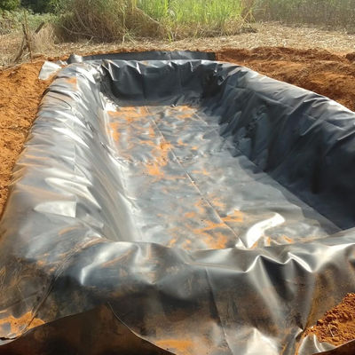 2m-8m Largura 1,5mm Geomembrana de HDPE para mineração nas Filipinas 100% material virgem