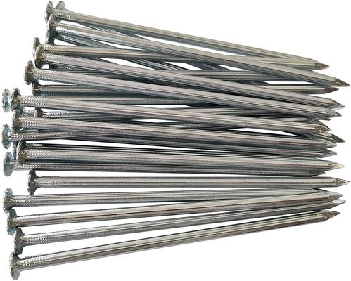 10 polegadas de unhas comuns galvanizadas unhas espirais de metal para estaca de paisagem de grama artificial